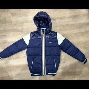 Blue winter/ski coat of Salty Dog (European brand) as new, size 152 (12/13 yrs)
